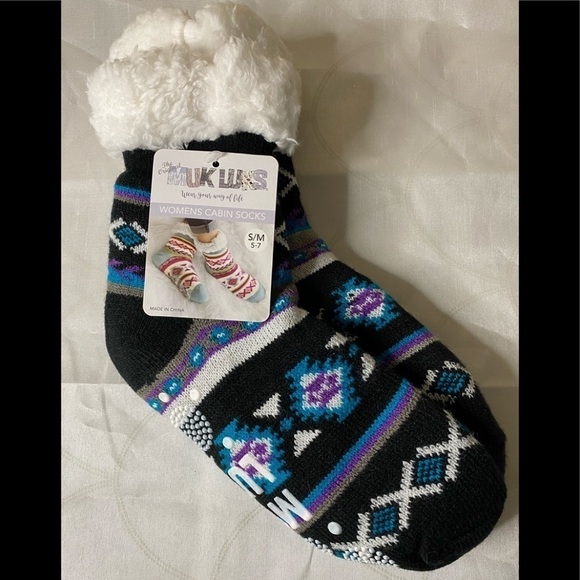 Muk Luks women’s Cabin Socks New With Tags - Picture 1 of 4